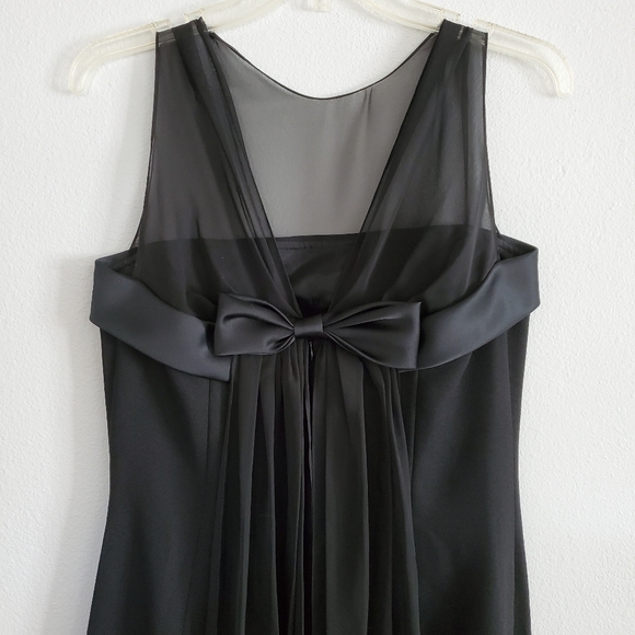 Tonight Black Bridesmaid Maxi Dress - US 6 - Picture 7 of 11